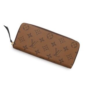 Louis Vuitton Monogram Reverse Portefeuille Wallet Clemence Long